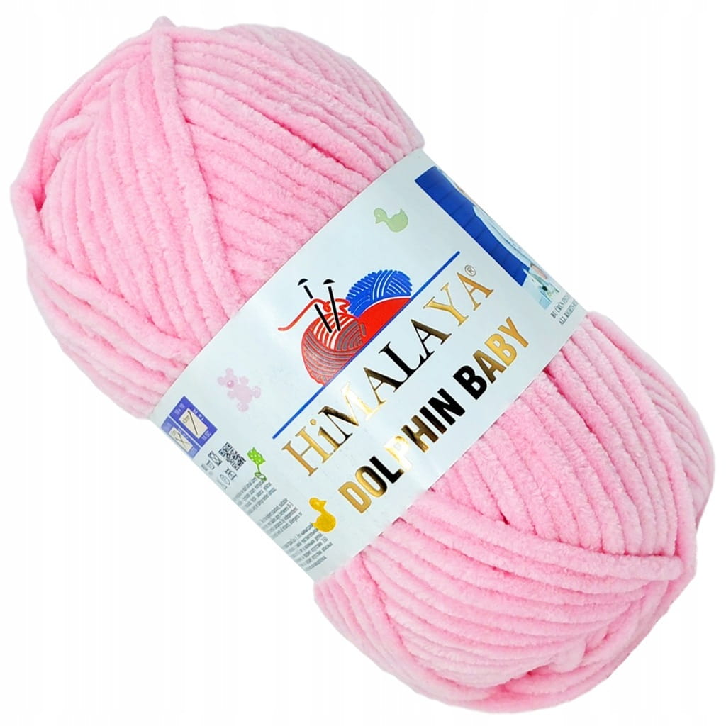 Włóczka Himalaya Dolphin Baby 80319 bezpieczna włóczka do maskotek