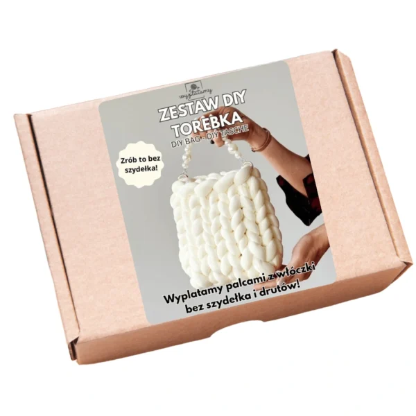 DIY torebka biała