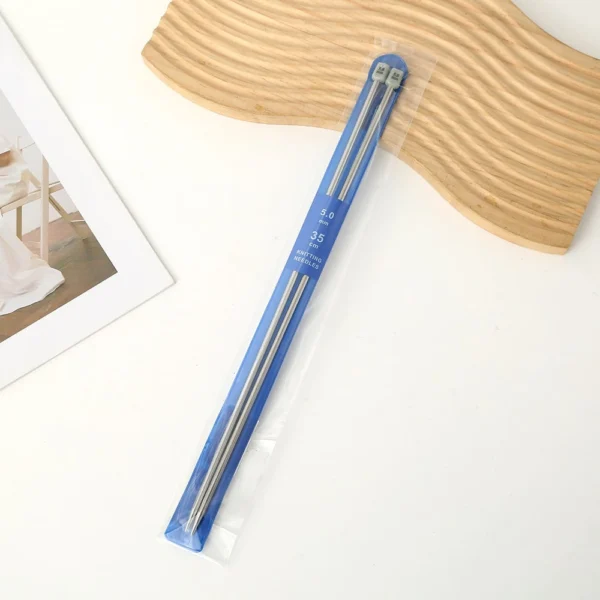 Druty metalowe do dziergania 35 cm 5