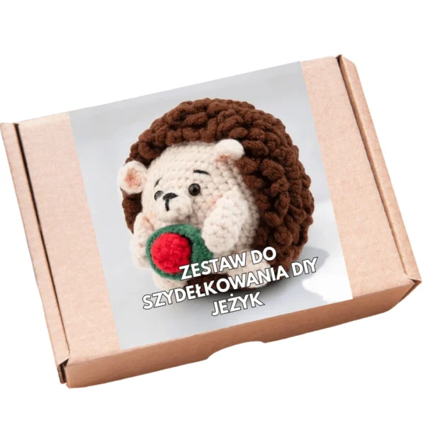 Zestaw do szydełkowania DIY – Jeżyk