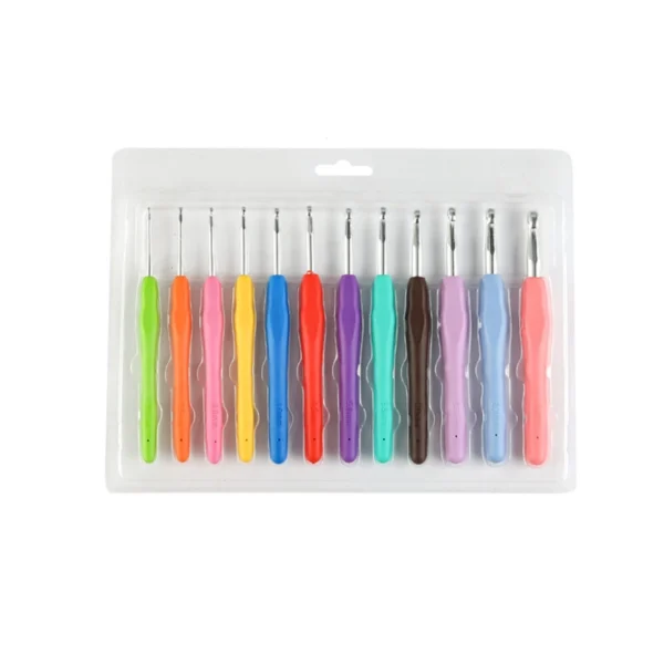 Zestaw szydełek ergonomicznych 12 sztuk (2)
