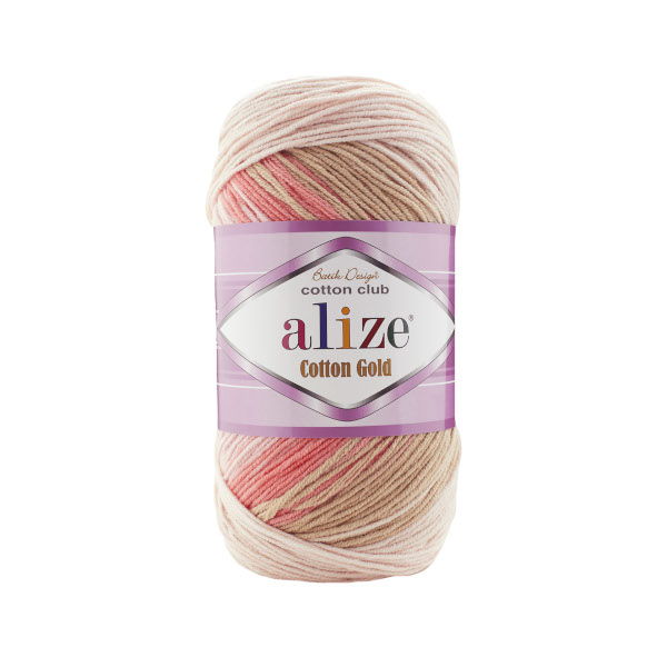 Alize Cotton Gold Batik 5970 włóczka bawełniana na lato i wiosnę