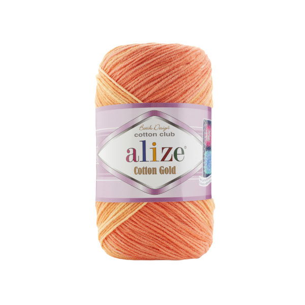 Alize Cotton Gold Batik 7687 włóczka na zabawki i amigurumi