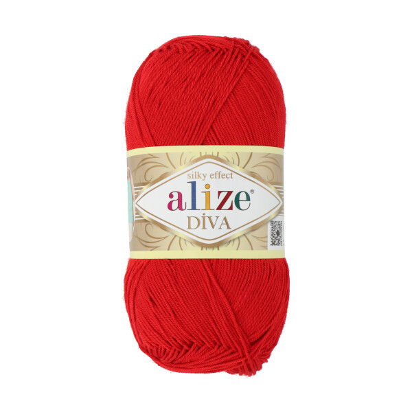Alize Diva 106 elegancka włóczka na wiosnę i lato