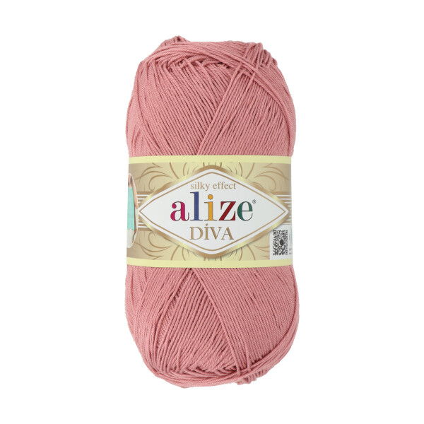 Alize Diva 354 elegancka włóczka na wiosnę i lato