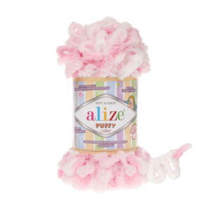 Alize Puffy Color 5863 włóczka bez szydełka