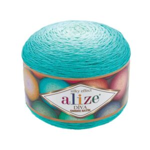 Alize Diva Ombre Batik 7370 włóczka ombre z połyskiem