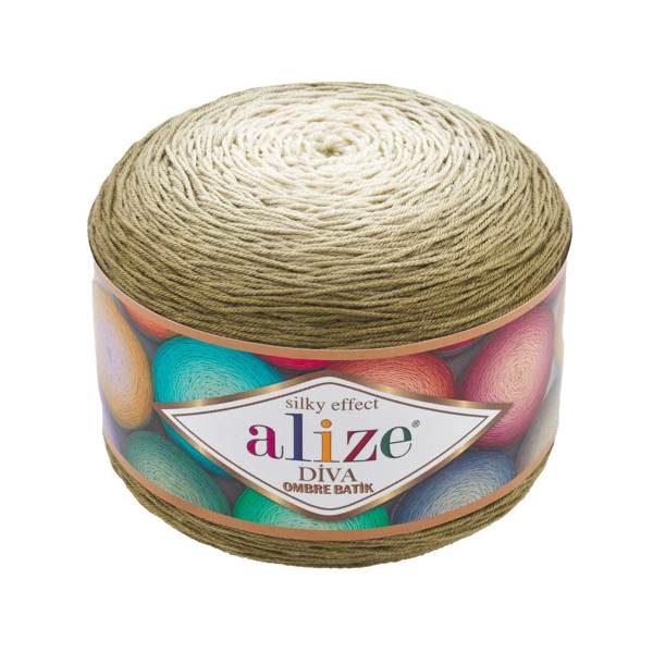 Alize Diva Ombre Batik 7374 włóczka na letnie sukienki i topy