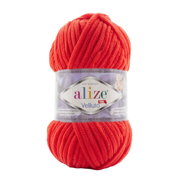 Alize Velluto kol. 421 włóczka do amigurumi i dużych projektów